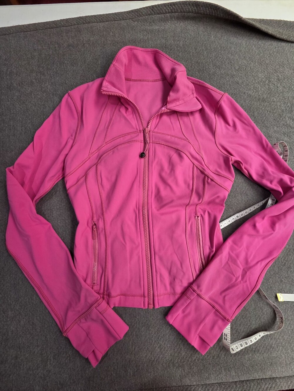 Lululemon Cropped Define Jacket *Nulu, Size 4, Sonic Pink